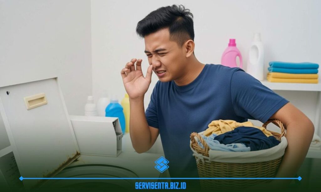 Penyebab Mesin Cuci Bau dan Cara Servisnya agar Kembali Segar