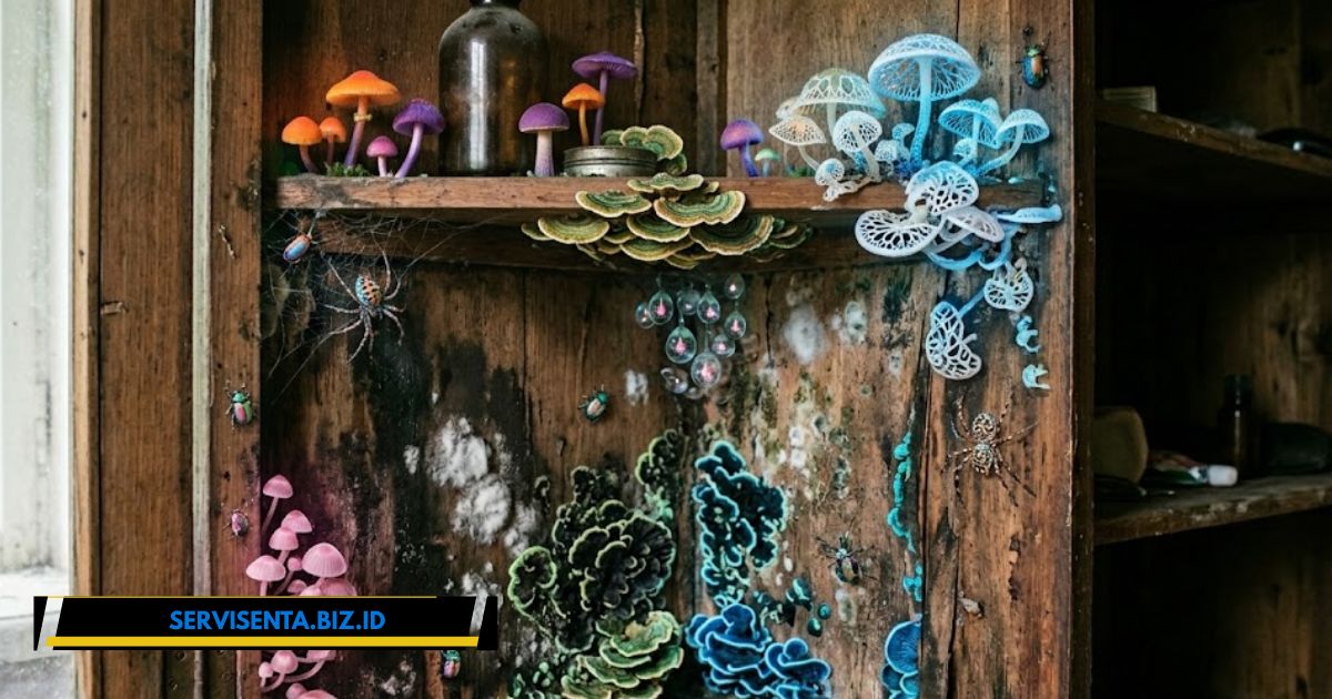Cara Menghilangkan Jamur pada Lemari Kayu