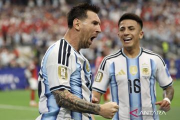 Messi menjadi pencetak gol terbanyak Piala Dunia setelah membawa Argentina menang 2-0 atas Austria