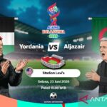 Aljazair meraih kemenangan pertamanya setelah mengalahkan Jordan 2-1