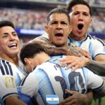 Argentina lolos ke babak 32 besar setelah mengalahkan Austria 2-0