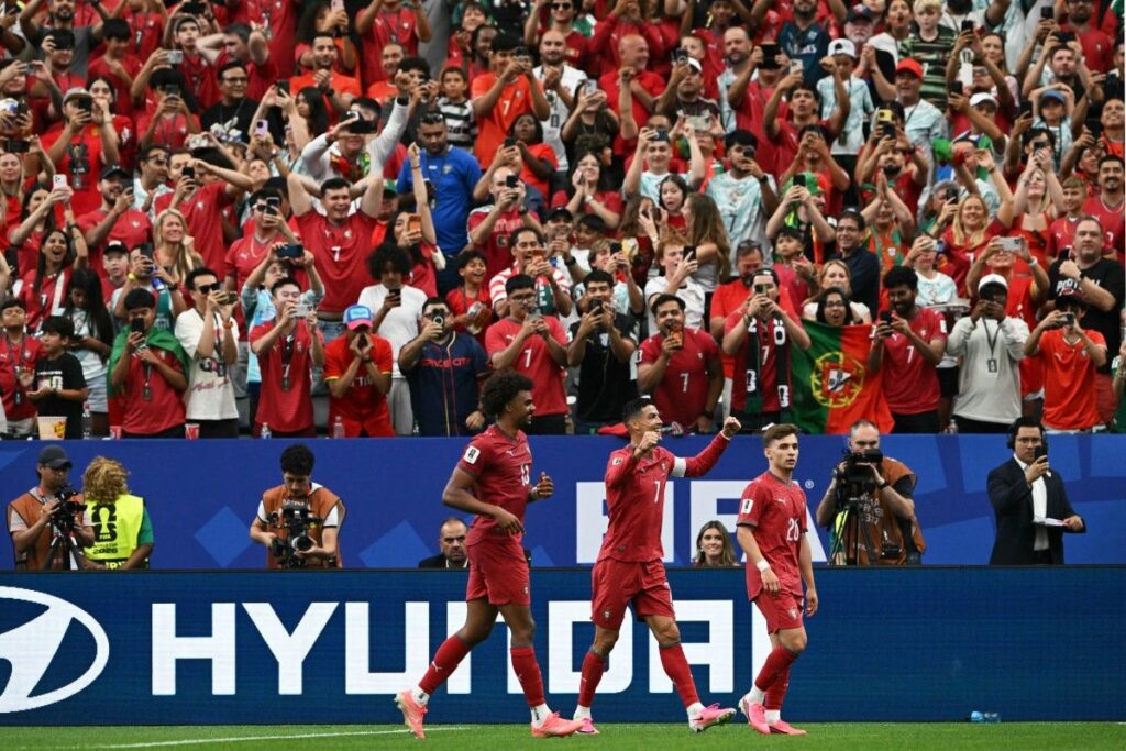 Cristiano Ronaldo mencetak dua gol, Portugal mengalahkan Uzbekistan 5-0
