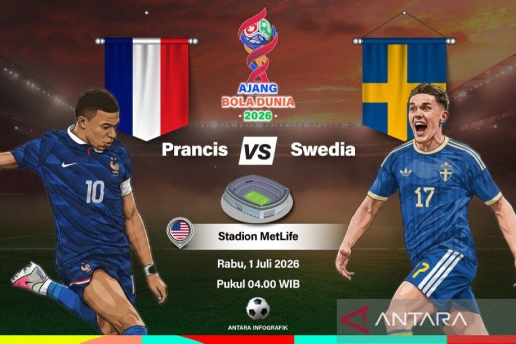 Deschamps: Prancis yakin akan kemampuannya menghadapi Swedia