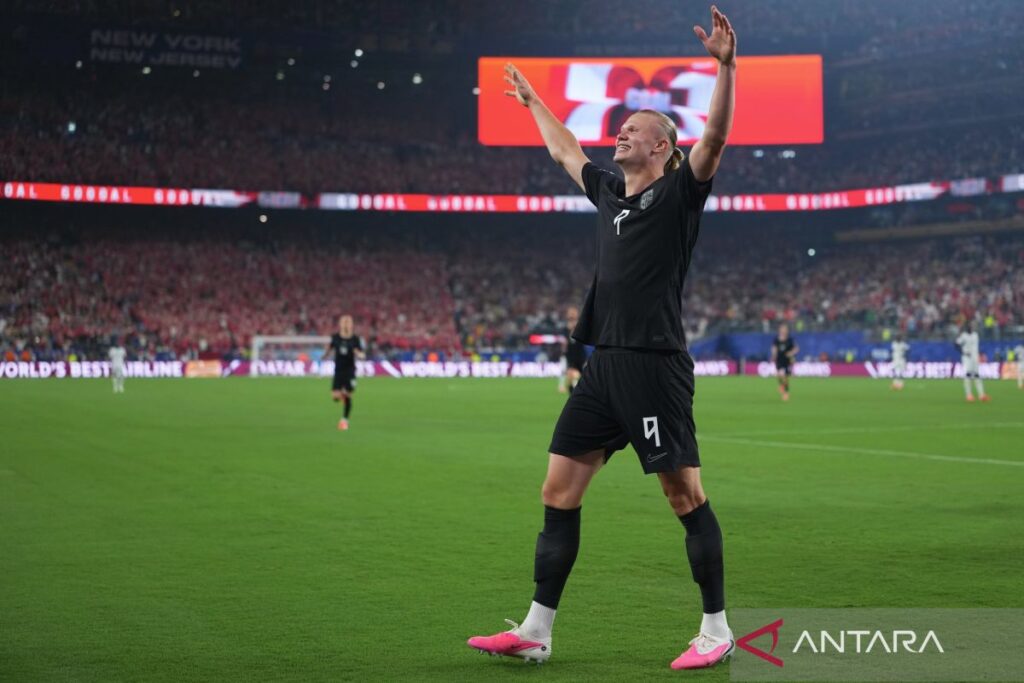 Haaland mencetak dua gol dalam kemenangan 3-2 Norwegia atas Senegal