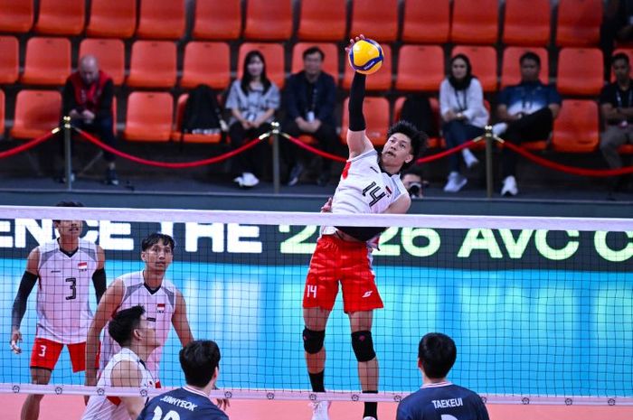 Hasil Piala AVC 2026 - Kembali ke 32-30 angkat semangat, Indonesia menang besar atas tim papan atas di Qatar