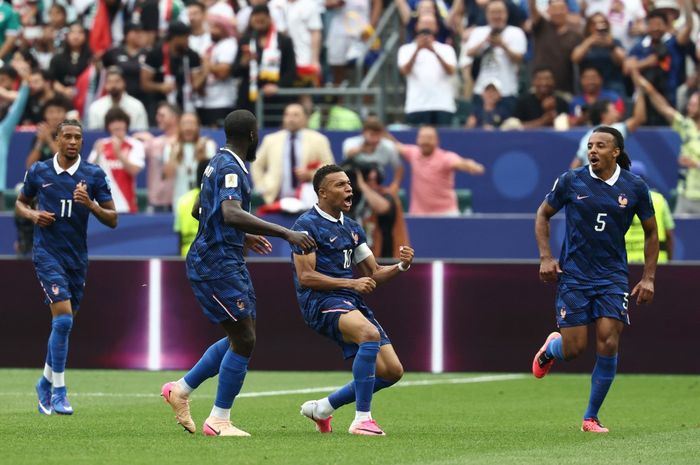 Hasil Piala Dunia 2026 - Mbappe mencetak dua gol di laga ke-100, nomor Bebet Messi, Prancis di 32 besar