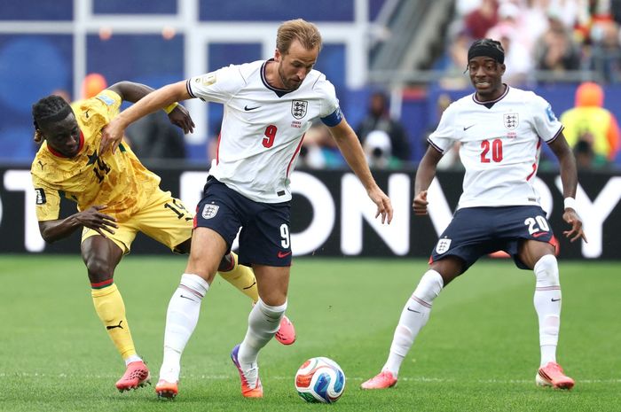 Hasil Piala Dunia 2026 - Pabrik Three Lions Fangs, Inggris bermain imbang dengan Ghana