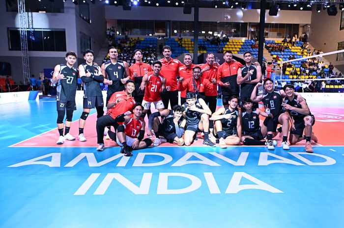 Jadwal Semifinal Piala AVC 2026 - Mencetak sejarah bersama tim termuda, Indonesia melawan India yang sebelumnya dikalahkan