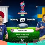 Jepang vs Swedia: Laga penentu lolos ke babak knockout