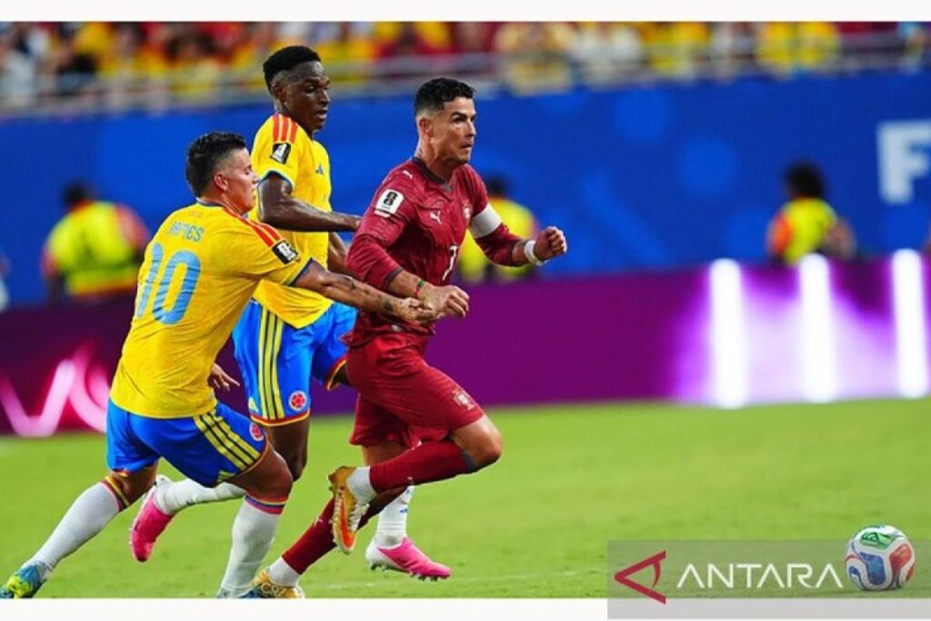 Kolombia dan Portugal lolos ke babak 32 besar setelah bermain imbang 0-0