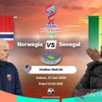 Norwegia mengatasi persaingan sulit dengan mengalahkan Senegal 3-2