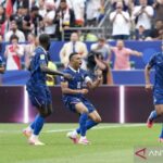 Prancis merayakan gol, dan Mbappe menjadi mimpi buruk Irak