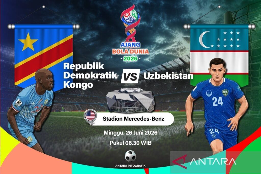 Pratinjau DR Kongo vs Uzbekistan: Duel yang menentukan peluang lolosnya 32 tim teratas