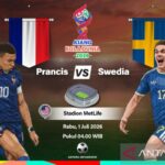 Pratinjau pertandingan Prancis vs Swedia: Duel antara gaya bermain dan taktik yang kontras