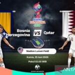Presentasi pertandingan antara Bosnia dan Qatar: duel antara dua tim yang cedera