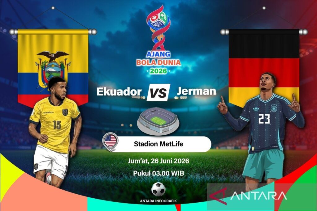 Ringkasan pertandingan Ekuador dan Jerman, ujian berat bagi tim