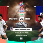 Saksikan pertandingan antara Maroko dan Haiti: Atlas Lions bertujuan untuk mendapatkan 32 tiket terbaik