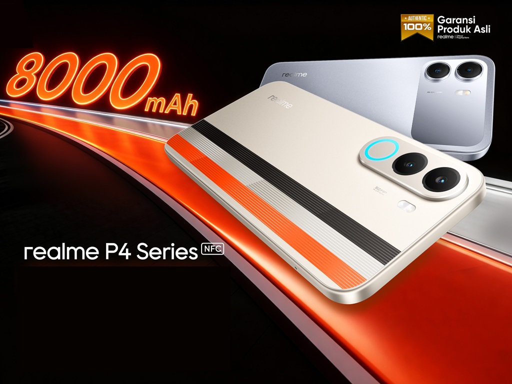 Seri Realme P4 akan diluncurkan pada 2 Juli, menampilkan baterai 8.000mAh dan mitra gaming AI