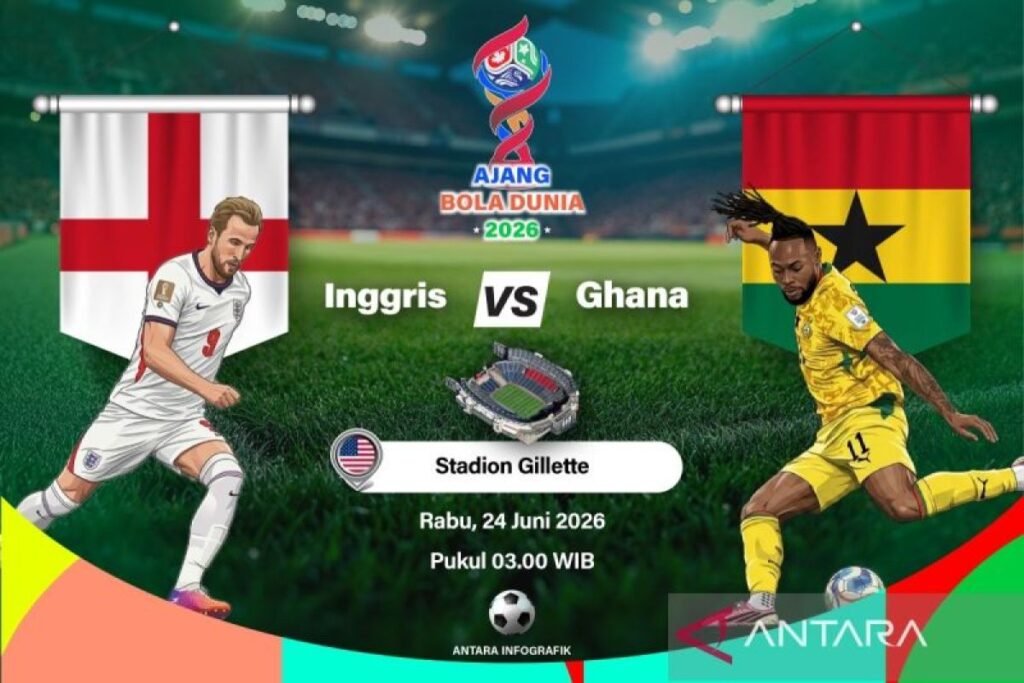 Susunan pemain Inggris melawan Ghana, Tuchel mengganti pemain kuncinya