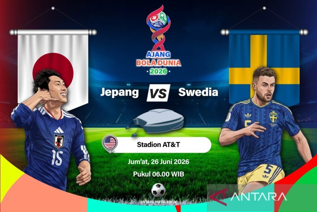 Susunan pemain Jepang vs Swedia: Gyokeris dan Isaac sebagai starter