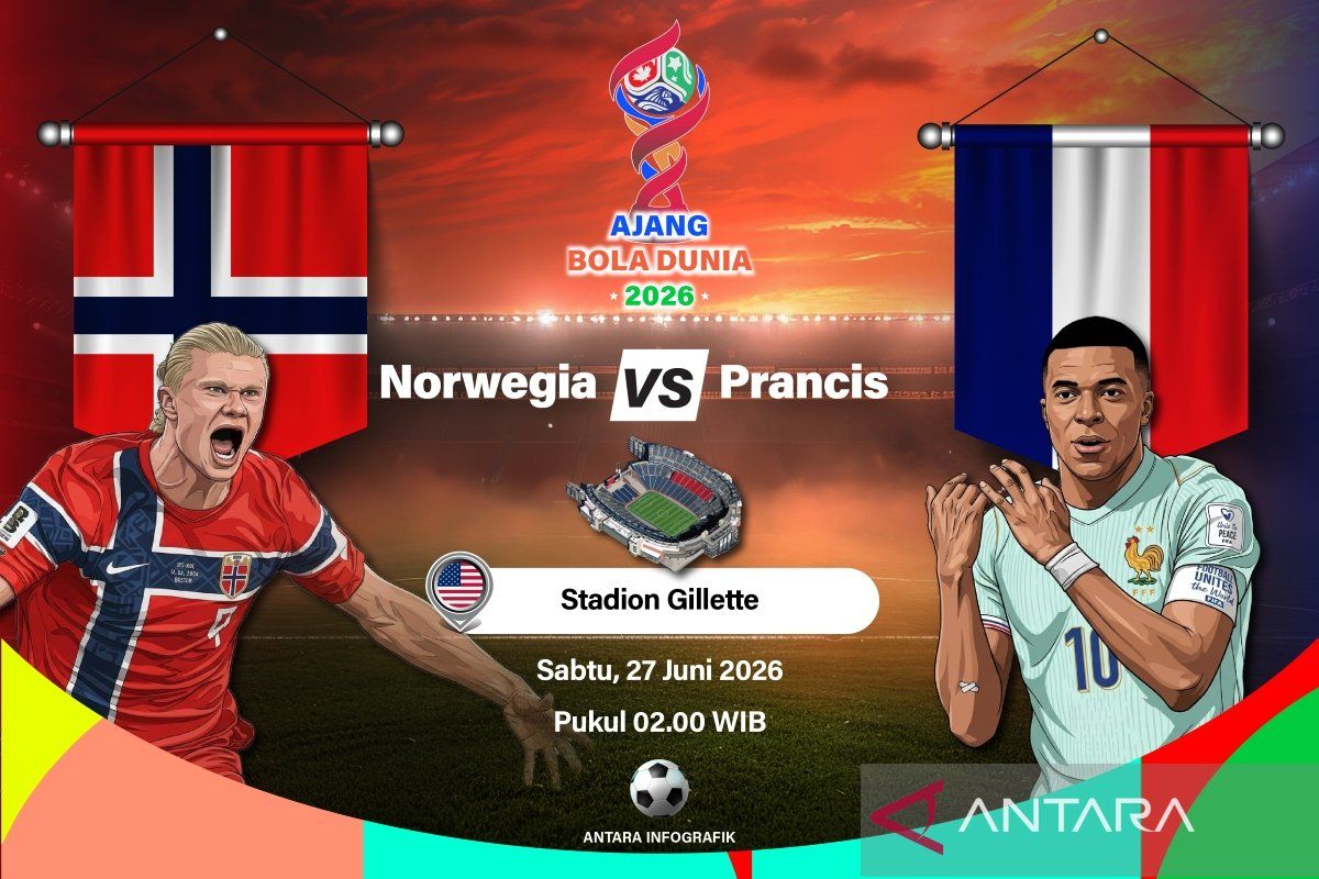 Susunan pemain Norwegia vs Prancis: Perebutan gelar juara grup