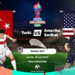 Türkiye menutup putaran final Piala Dunia 2026 dengan mengalahkan Amerika 3-2