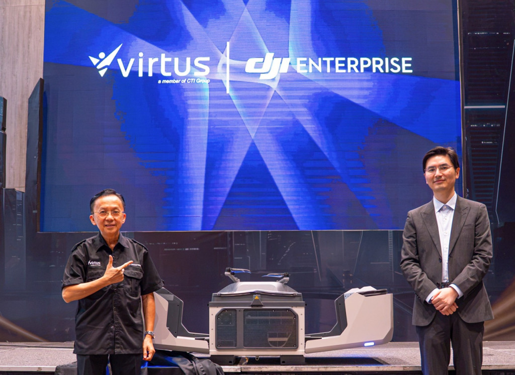 Virtus Technology Indonesia menghadirkan drone profesional DJI ke Indonesia