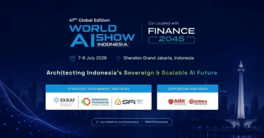 World Artificial Intelligence Expo 2026 akan diadakan di Jakarta dengan tema “Merancang Masa Depan AI yang Berdaulat dan Berskala di Indonesia”