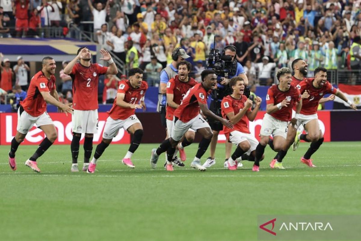 Mesir lolos ke babak 16 besar Piala Dunia 2026 setelah mengalahkan Australia melalui adu penalti.
