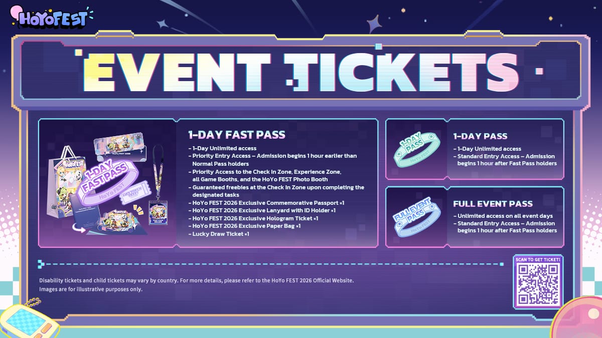 HoYo FEST 2026 kembali ke Jakarta, tiket dijual mulai 16 Juli