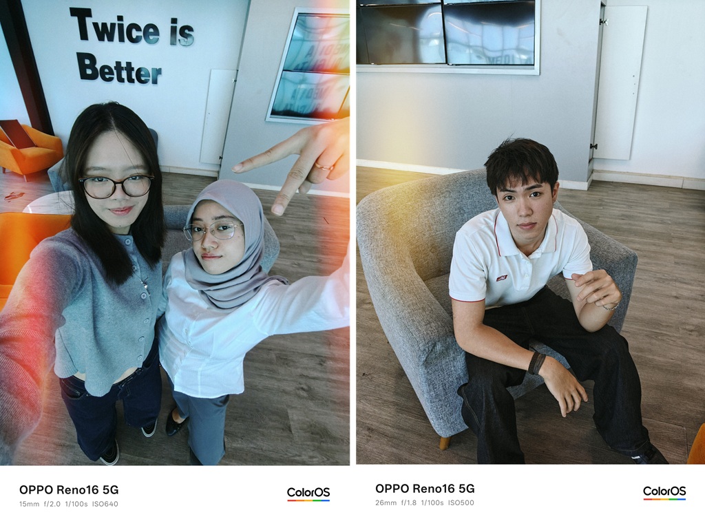 HP Bagi para pembuat konten, inilah fitur kamera AI OPPO Reno16 Series yang patut untuk dicoba