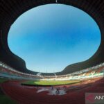 Begini penampakan Stadion Bakansari yang direnovasi jelang Piala Asia AFC 2026