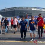 Fans dan jurnalis memadati stadion final Piala Dunia 2026