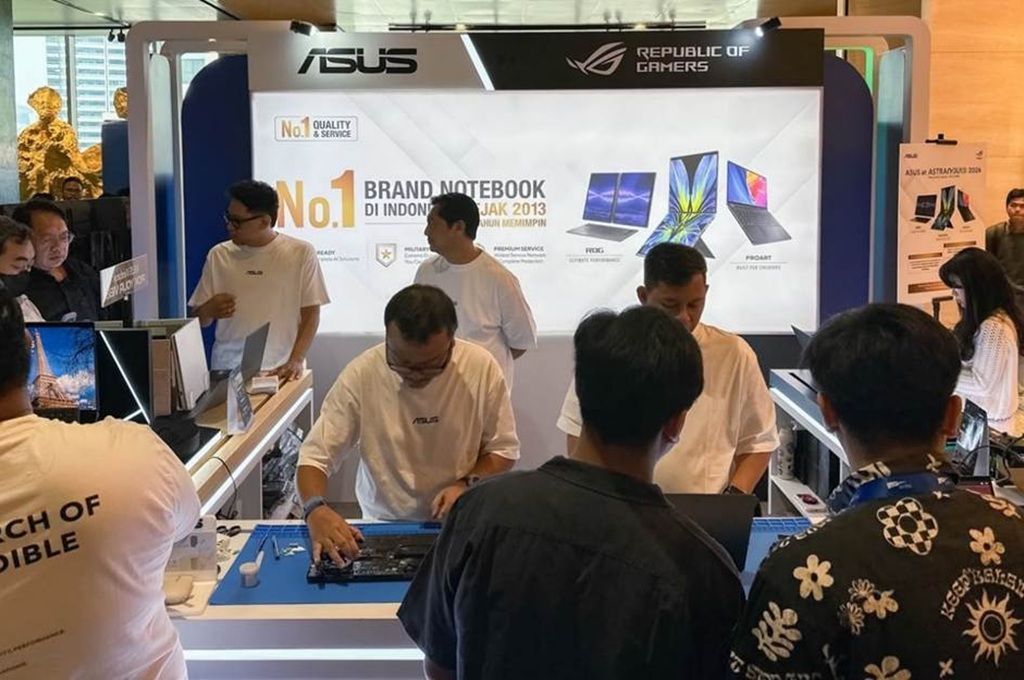 Asus memamerkan PC dan laptop gaming Astranauts 2026-nya