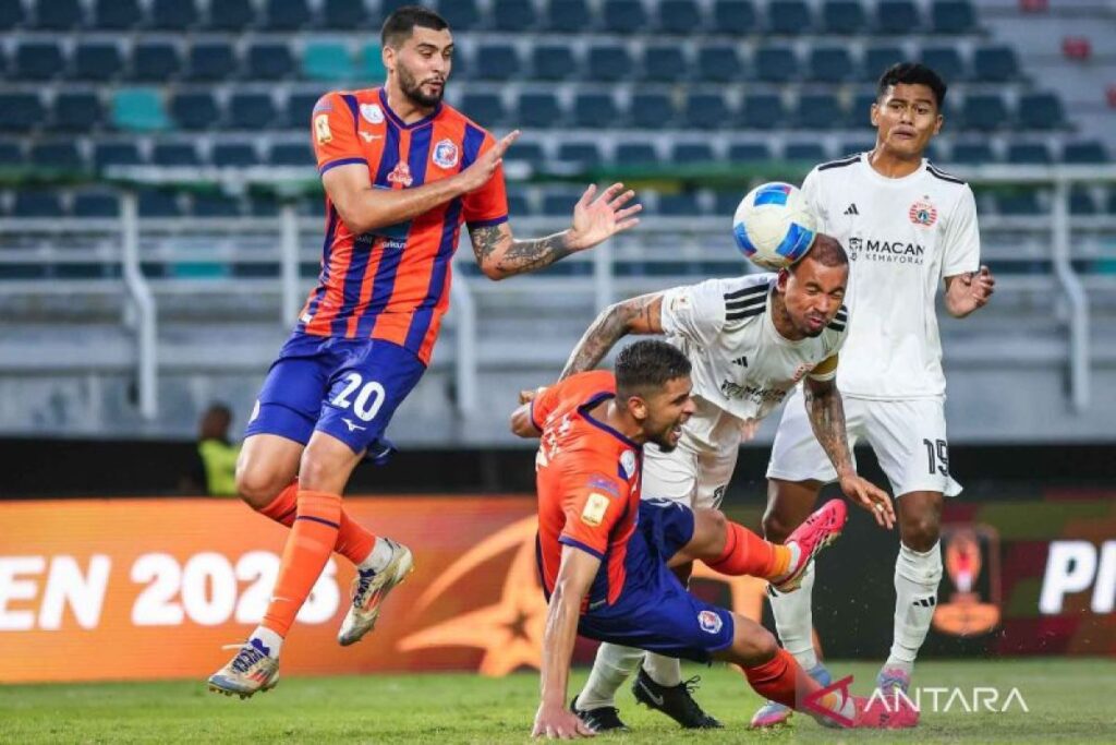 Piala Presiden 2026: Persija bermain imbang dengan Fort FC 2-2