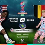 AS vs Belgia: Statistik keunggulan Setan Merah melawan tuan rumah