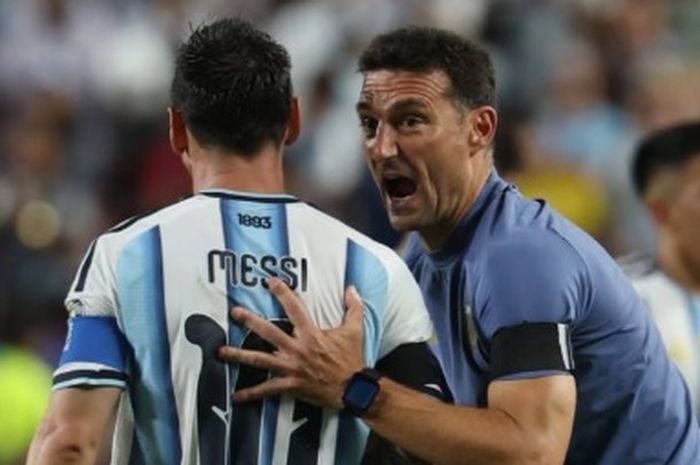 Argentina dan Messi dihujani kritik dari legenda Inggris, Scaloni memberikan respons elegan