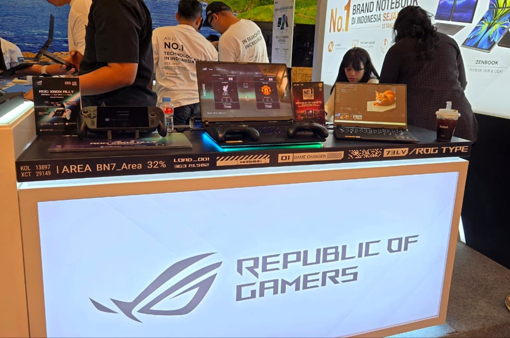 Asus memamerkan PC dan laptop gaming Astranauts 2026-nya
