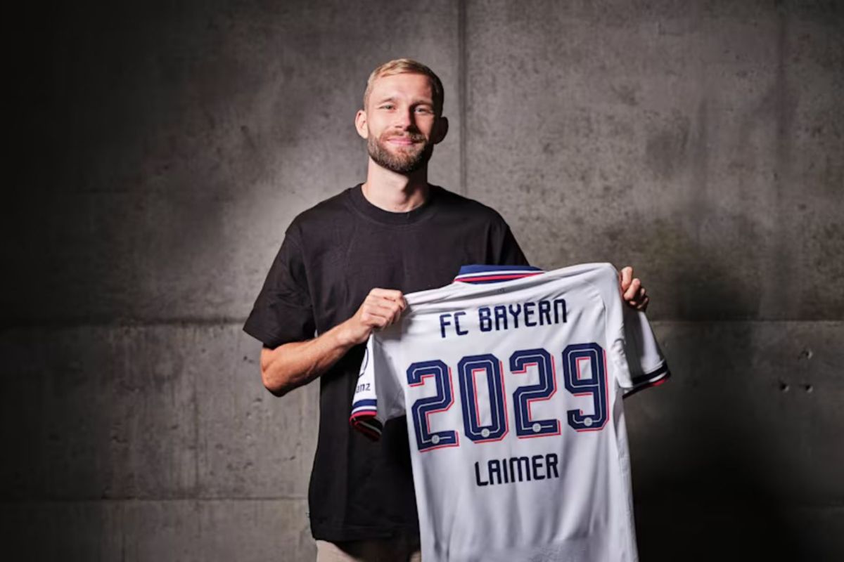 Bayern memperpanjang kontrak Konrad Laimer