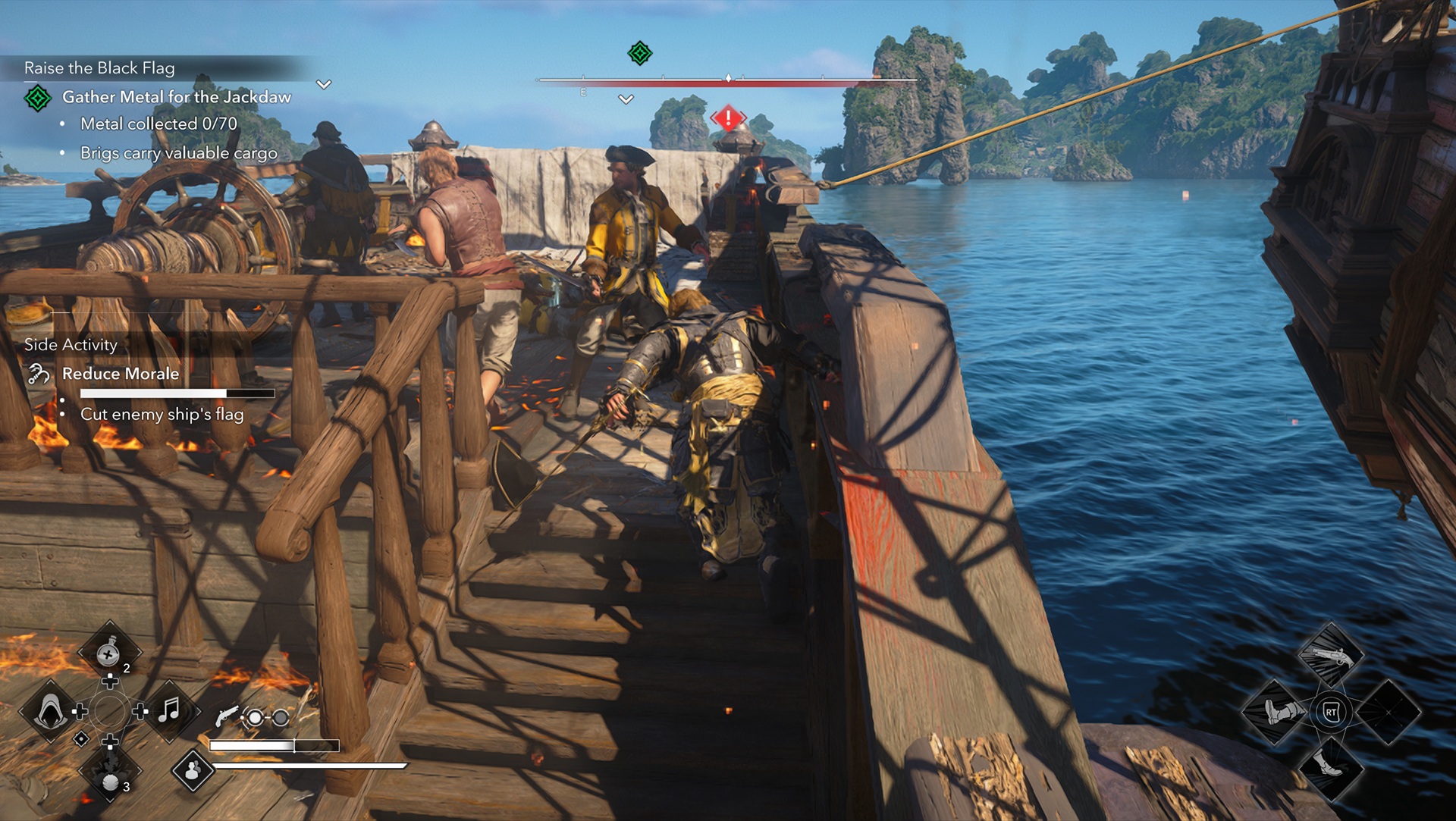 Bendera Hitam Assassin's Creed telah disinkronkan ulang, kembali ke Karibia yang lebih sejuk