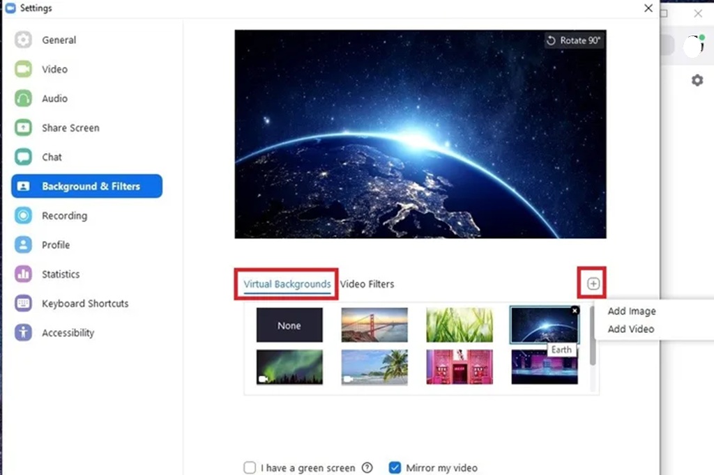Berikut cara mengganti background zoom di laptop dan hp menggunakan foto sendiri atau efek blur dengan mudah