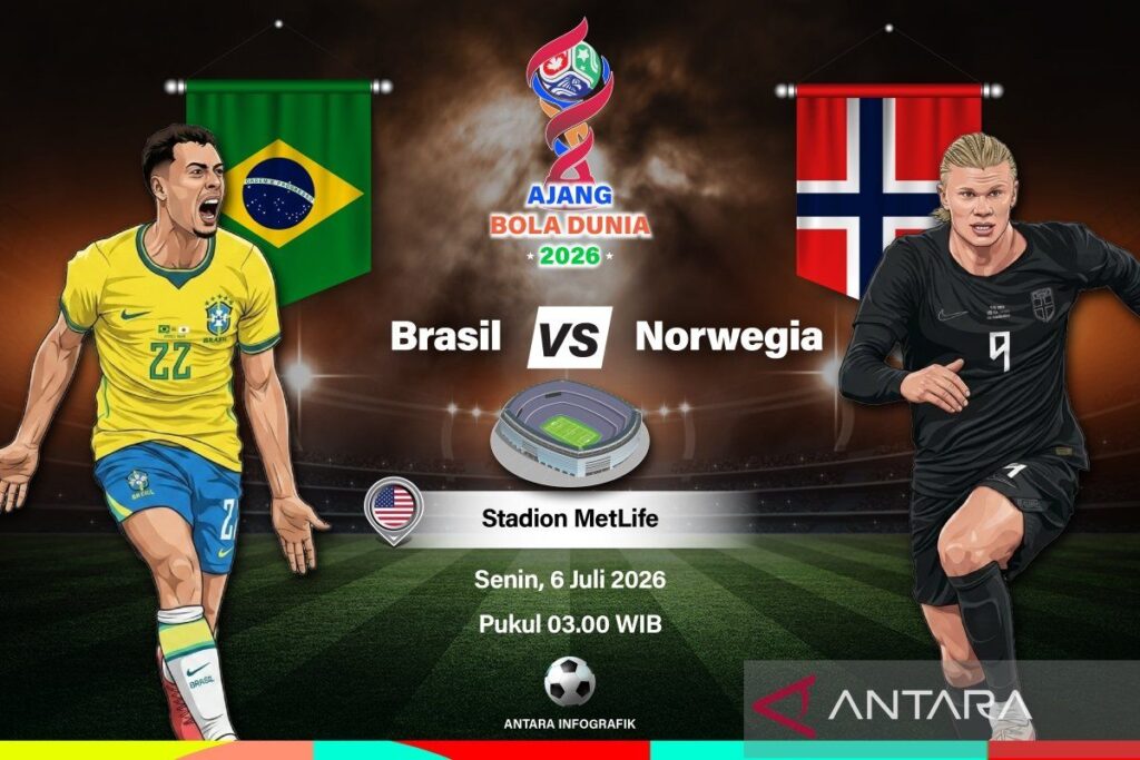 Brasil vs Norwegia: Haaland adalah kuncinya