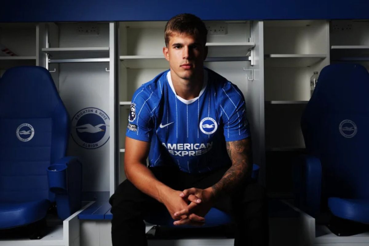 Brighton telah mendatangkan Luka Vuckovic dari Tottenham