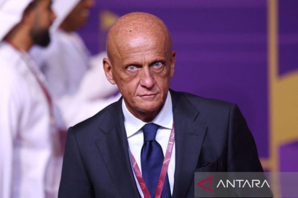 Collina menegaskan wasit FIFA tidak bisa dipengaruhi oleh siapapun