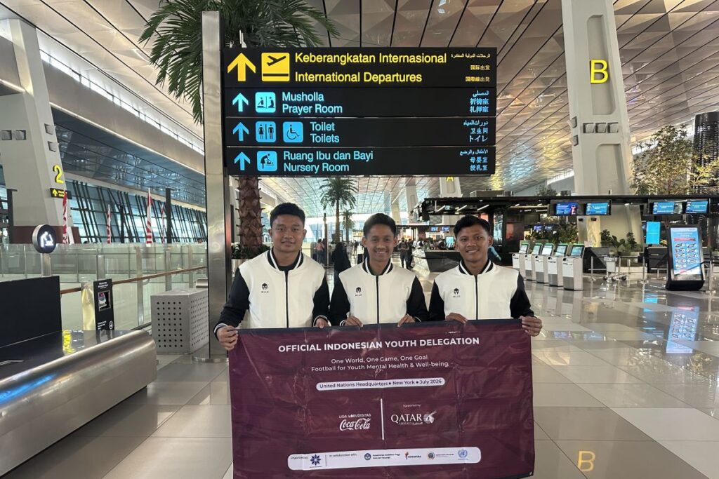 Dua mahasiswa merupakan delegasi Indonesia di New York