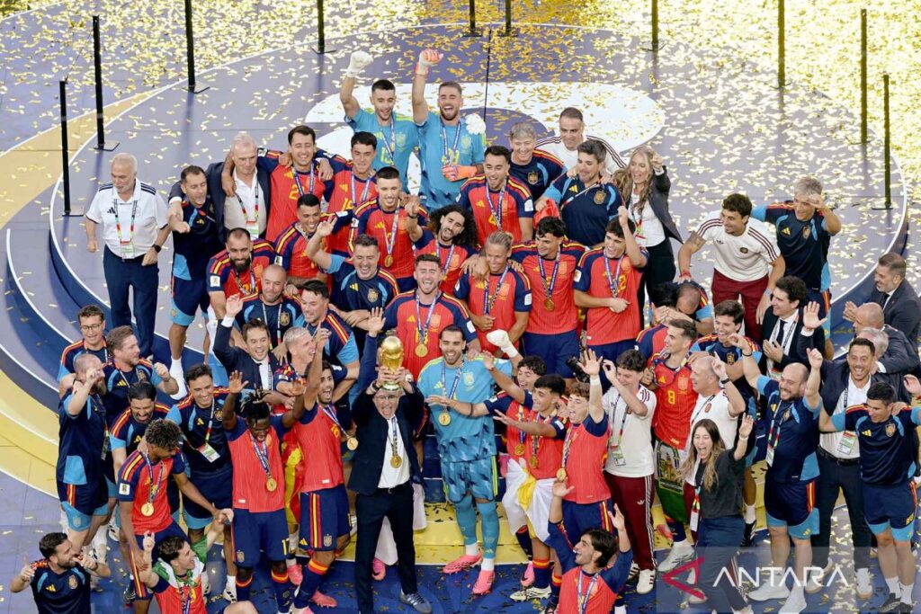 FIFA mengumumkan tim terbaik untuk Piala Dunia 2026, dan Spanyol serta Prancis mendominasi