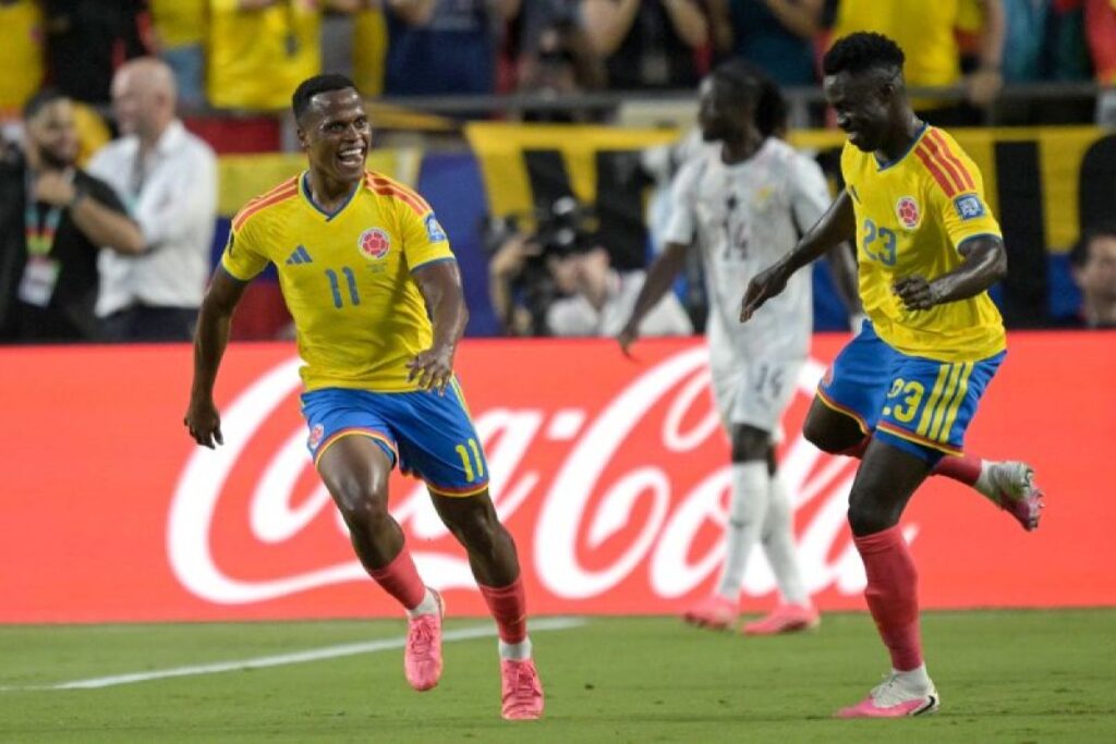Gol tunggal Jun Arias membawa Kolombia melaju ke babak 16 besar