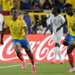 Gol tunggal Jun Arias membawa Kolombia melaju ke babak 16 besar