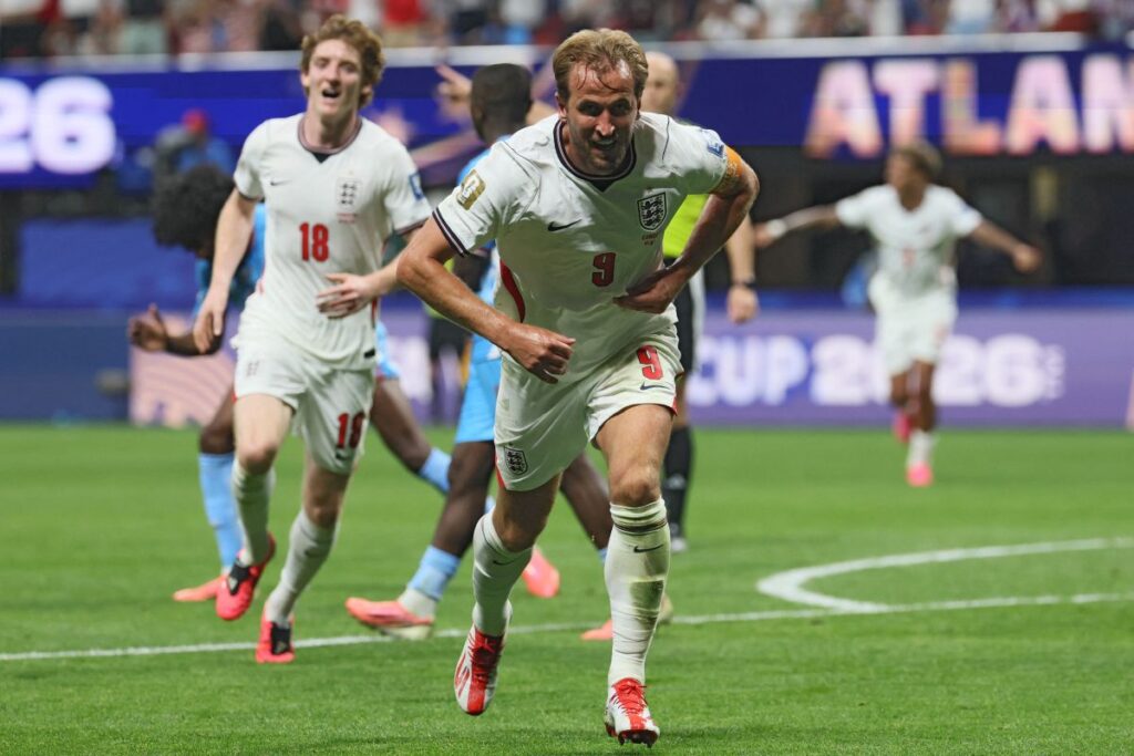 Harry Kane mencetak dua gol saat Inggris mengamankan kemenangan besar 2-1 atas Kongo