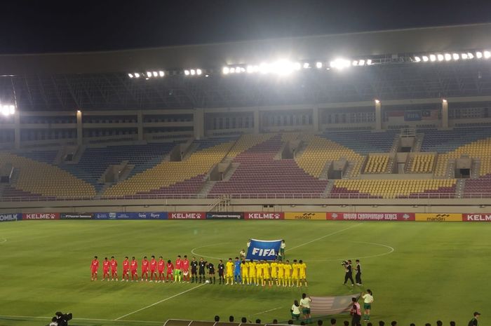 Hasil Laga Uji Coba - Tim U-17 Indonesia ditahan Malaysia lewat gol telat